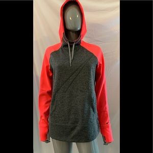 Nike Hot Pink and Gray Pullover